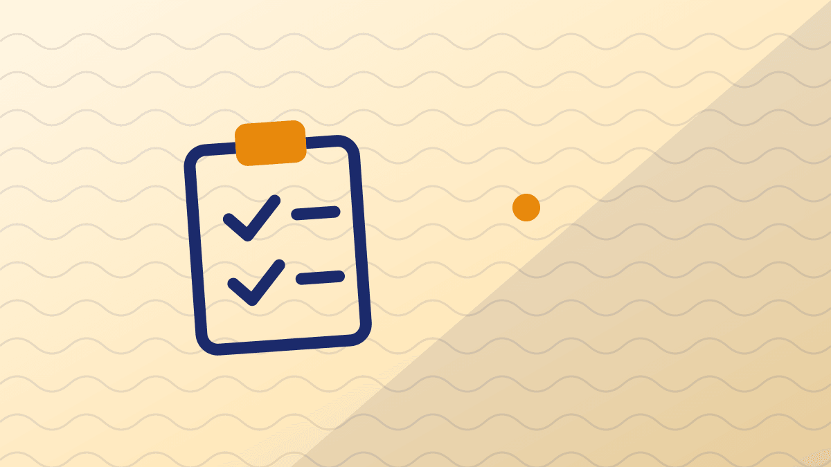 Illustration: checklist