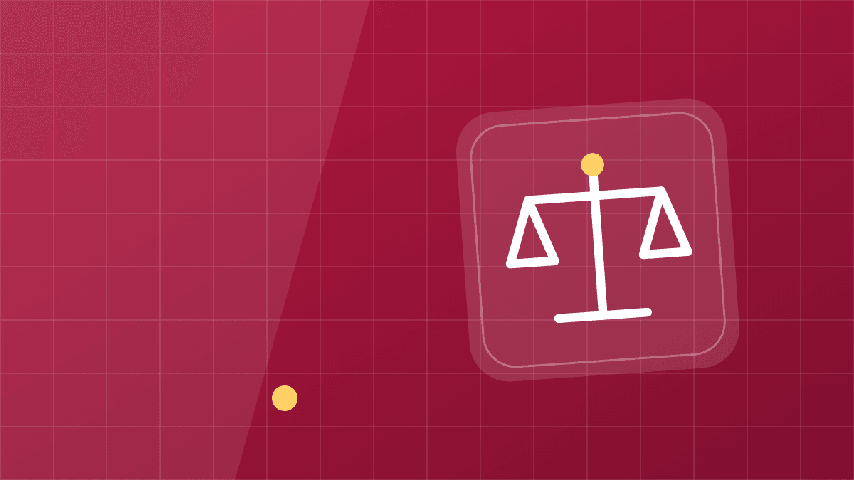 Illustration: balance scale
